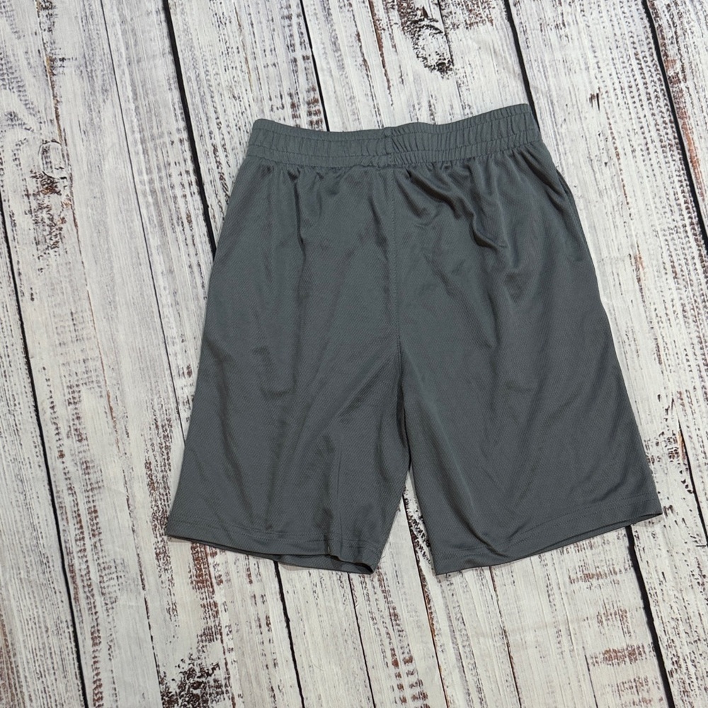 New Balance Boy’s Dark Gray Athletic Shorts - Picture 5 of 5